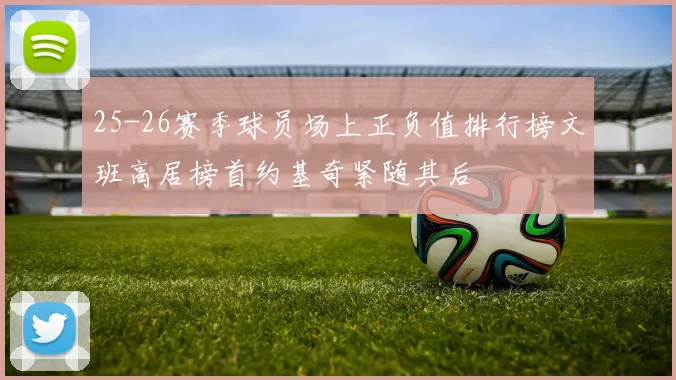 25-26赛季球员场上正负值排行榜文班高居榜首约基奇紧随其后